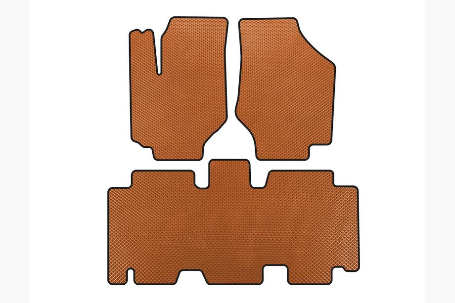 Hyundai Trajet 2000-2007 EVA Floor Mats (Orange) Image