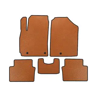 EVA Floor Mats (Coupe, Orange)