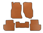 Infiniti G35 (V35/CV35) 2003-2007 EVA Floor Mats (SD, Orange) photo 1