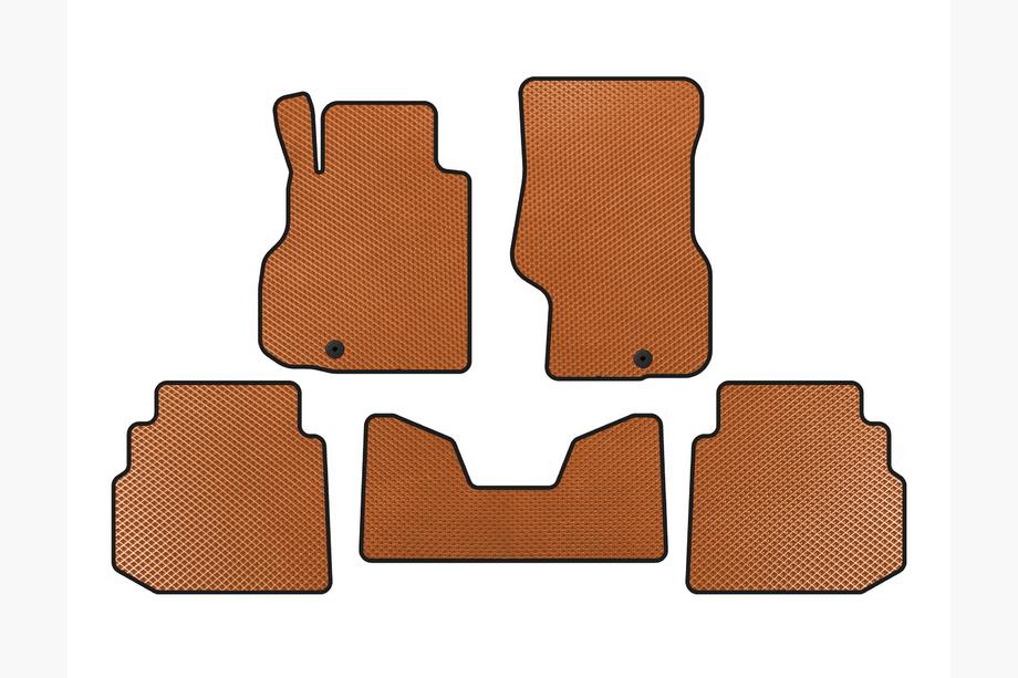 Infinity M35/37/45 2003-2014 EVA Floor Mats (For M35/45, Orange) Image
