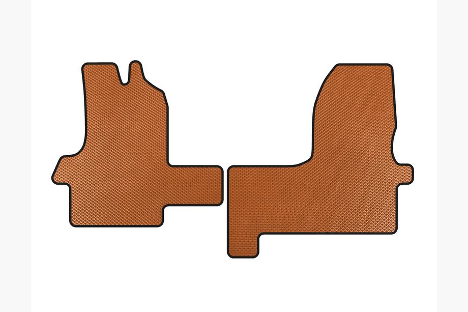 Iveco Daily 1999-2006 EVA Floor Mats (Orange) Image