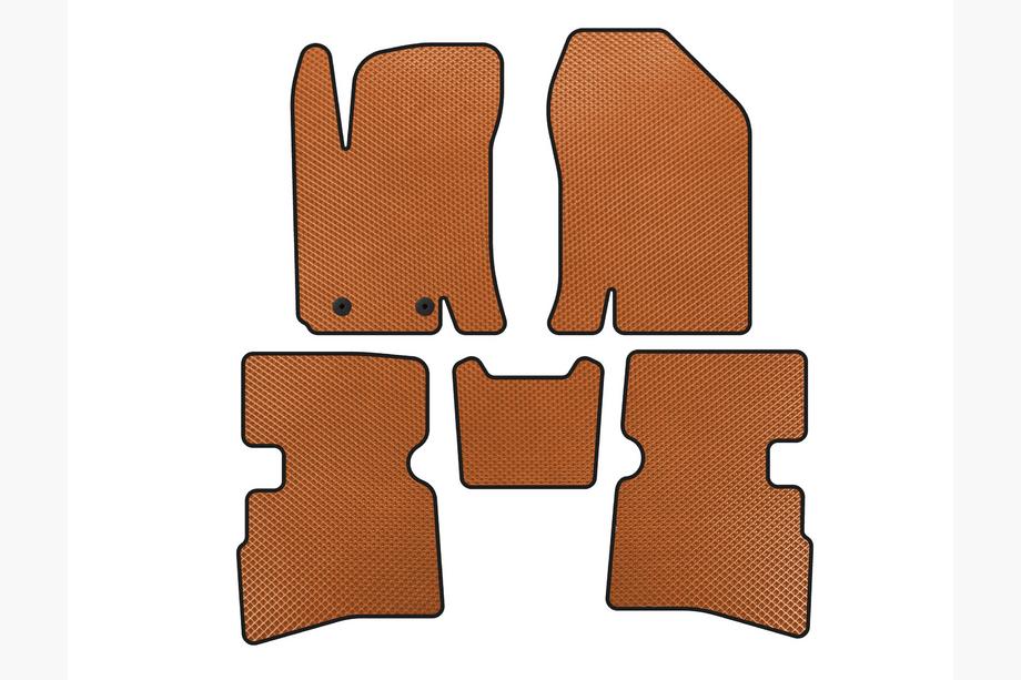 JAC S4 2018- EVA Floor Mats (Orange) Image