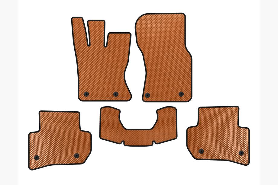 Jaguar F-PACE 2016- EVA Floor Mats (Orange) Image