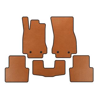 EVA Floor Mats (Orange) Jaguar XF 2009-2016