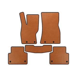 EVA Floor Mats (2011-2016, SD, Orange) Jaguar XF 2009-2016