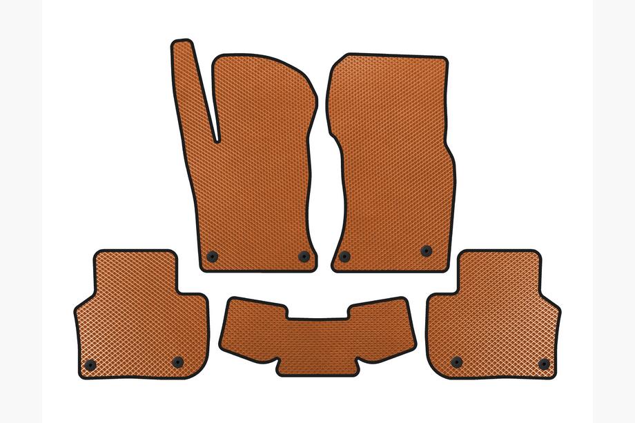 Jaguar XF 2016- EVA Floor Mats (Orange) Image