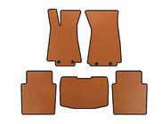 Jaguar XJ 2003-2009 EVA Floor Mats (SD, Orange) photo 1