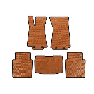 EVA Floor Mats (SD, Orange) Jaguar XJ 2003-2009