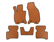 Jaguar X-Type 2001-2009 EVA Floor Mats (SD, Floor-Mounted Gas Pedal, Orange) photo 1