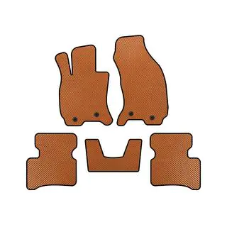 EVA Floor Mats (SD, Floor-Mounted Gas Pedal, Orange)
