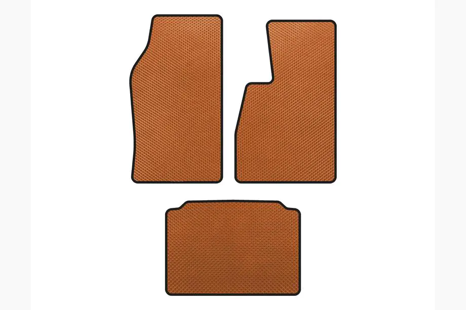 Jeep Grand Cherokee WK 2004-2010 EVA Car Mats (Right-Hand Drive, Orange) Image