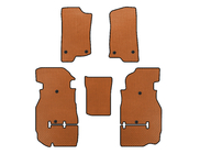 Jeep Wrangler 2018- EVA Floor Mats (Rubicon Unlimited/5-Door, Orange) photo 1
