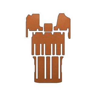 EVA Floor Mats (3 Rows, Orange)