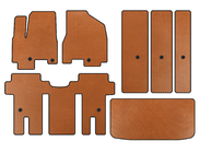 Kia Carnival 2014-2020 EVA Floor Mats (full interior, Orange) photo 1