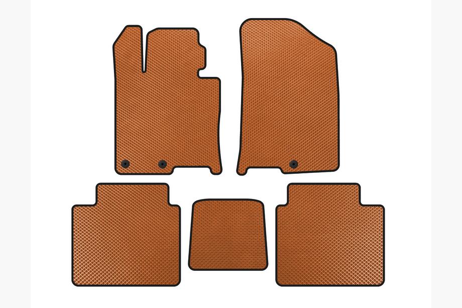 Kia Optima 2016- EVA Floor Mats (Orange) Image