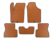 Kia Picanto 2011-2016 EVA Floor Mats (Orange) photo 1