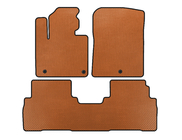 Kia Sorento III UM 2014-2020 EVA Floor Mats (7-Seater, Orange) photo 1