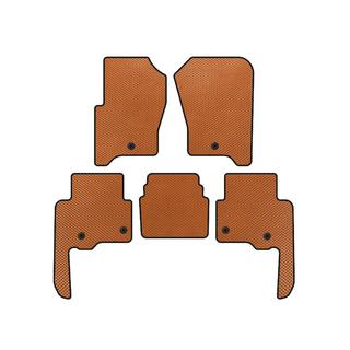 EVA Floor Mats V2 (Orange) Land Rover Discovery IV 2009-2017