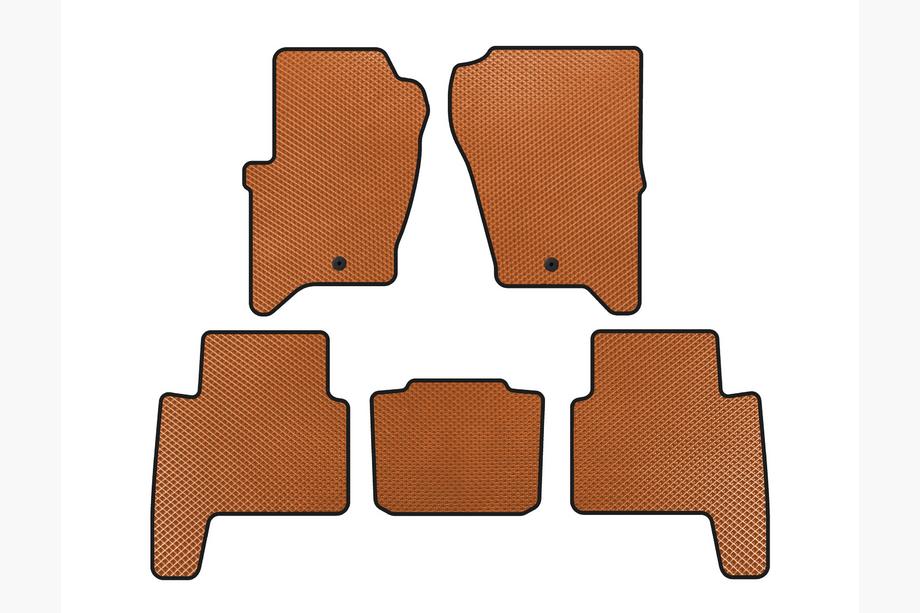 Range Rover Sport 2005-2013 EVA Floor Mats (2005-2009, Orange) Photo 1
