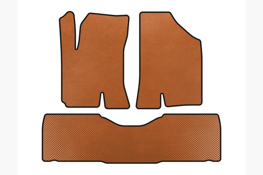 Leopaard CS9EV 2017- EVA Floor Mats (6-Seater/Electric, Orange) Image