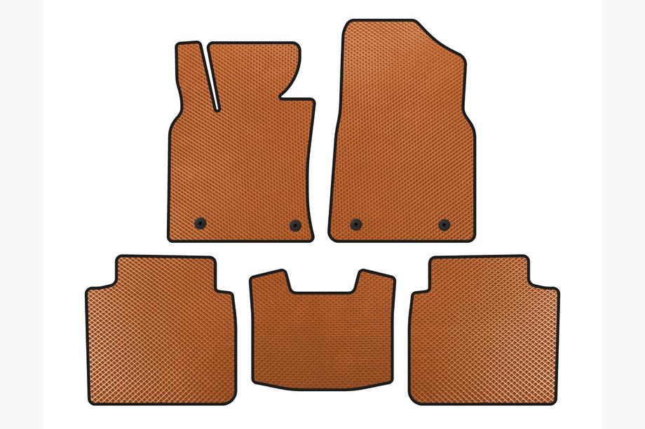 Lexus ES 2018- EVA Floor Mats (SD, Orange) Image
