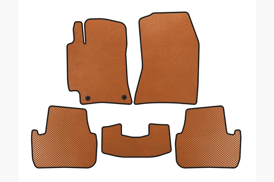 Lexus IS 1998-2005 EVA Floor Mats (Orange) Image