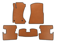 Lexus IS 2005-2013 EVA floor mats (AWD, Orange) photo 1