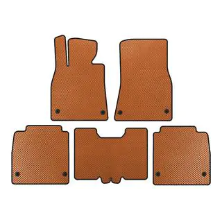 EVA Floor Mats (2007-2010, SD, Long Wheelbase, Orange)