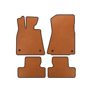 EVA Floor Mats (Coupe, Orange) Lexus RC 200t 2014-