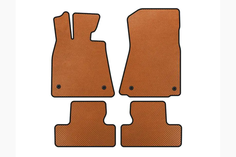 Lexus RC 200t 2014- EVA Floor Mats (Coupe, Orange) Image