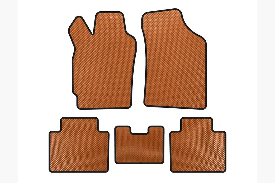 Lifan 320 2008- EVA Floor Mats (Orange) Image