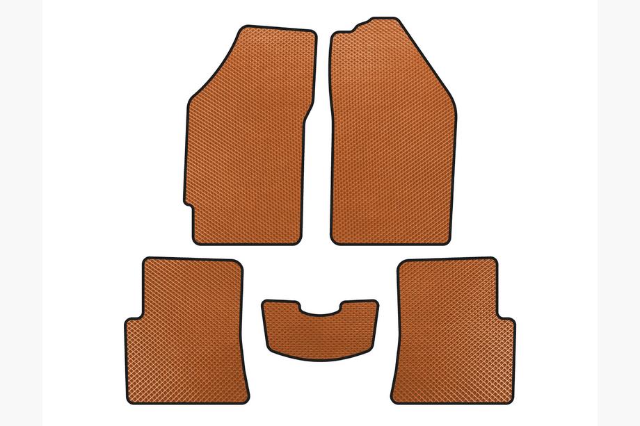 Lifan 520 Breeze 2005-2013 EVA Floor Mats (SD, Orange) Image