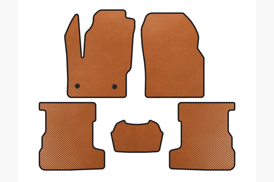 Lincoln MKC 2015- EVA Floor Mats (Orange) Image