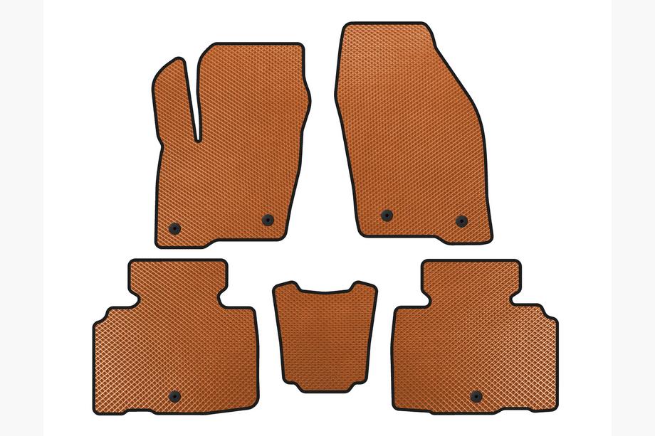 Lincoln MKX 2015- EVA Floor Mats (Orange) Image