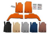 Mazda 3 2013-2019 EVA Floor Mats (SD, BN, Orange) photo 1