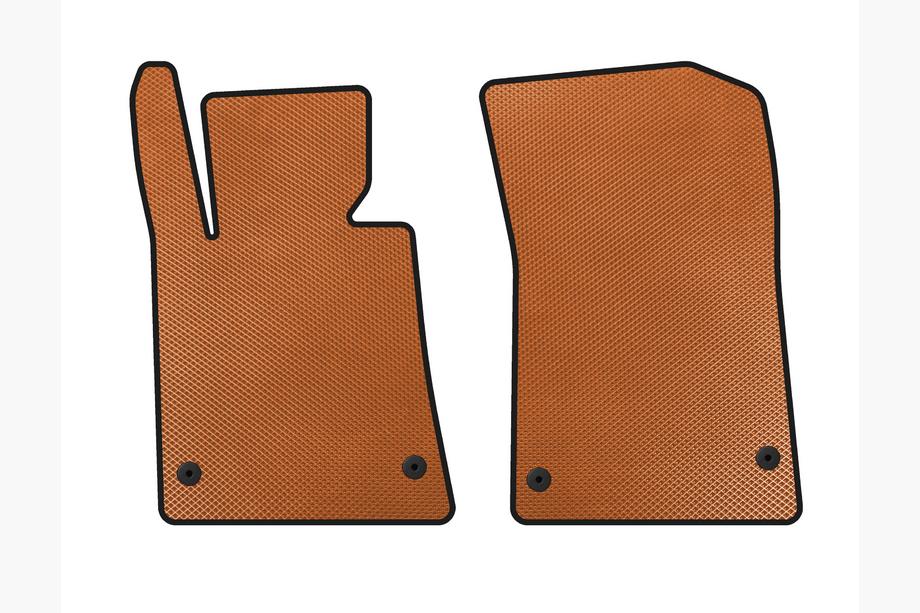 Mercedes SLK R172 2011-2016 EVA Floor Mats (Roadster, Orange) Image