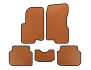 Smart 1998-2007 EVA Floor Mats (2003-2007, Forfour, Orange) photo 1