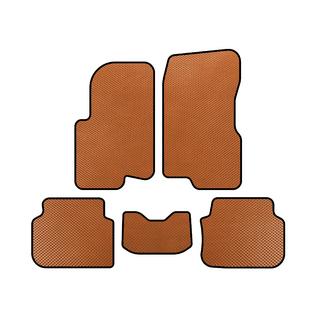 EVA Floor Mats (2003-2007, Forfour, Orange) Smart 1998-2007