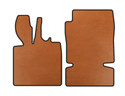 Smart 1998-2007 EVA Floor Mats (2003-2007, Coupe, Orange) photo 1