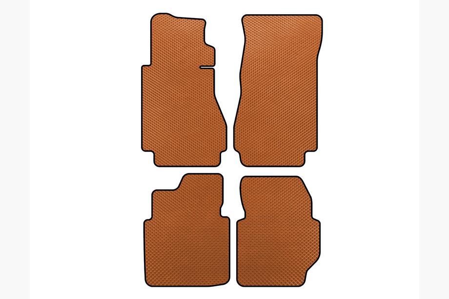 Mercedes W123 1975-1986 EVA Floor Mats (Orange) Image