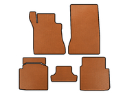 Mercedes S-class W126 1979-1991 EVA Floor Mats (SD, Short Base, Orange) photo 1