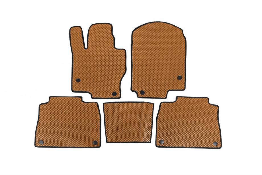 Mercedes GLE W167 2018- EVA Floor Mats (Orange) Image