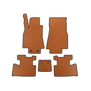 EVA Floor Mats (2004-2008, HB, 5-Door, Orange)