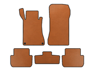 Mercedes CLK W209 2002-2010 EVA Floor Mats (Coupe, Orange) photo 1