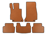 Mercedes E-class W213 2016-2023 EVA Floor Mats (SD, Orange) photo 1