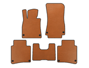 Mercedes S-class W222 2013-2022 EVA Floor Mats (2017-2020, SD, Long Wheelbase, Orange) photo 1