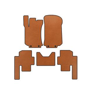 EVA Floor Mats (2 Rows, Orange)