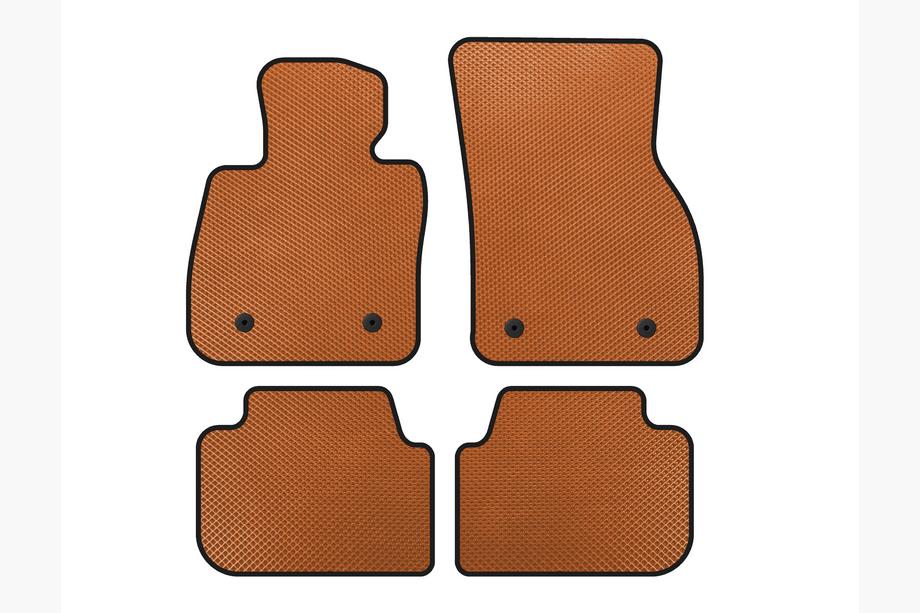 Mini Clubman F54 2015-2024 EVA Floor Mats (Orange) Image
