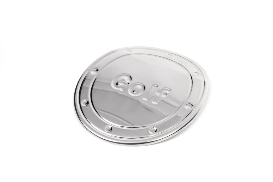 Volkswagen Golf 5 2003-2009 Chrome Fuel Tank Cap Cover (Stainless Steel) Photo 2