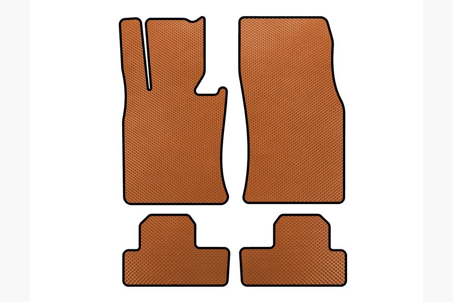 Mini Clubman R55/R56 2007-2014 EVA Floor Mats (for R56, Orange) Image